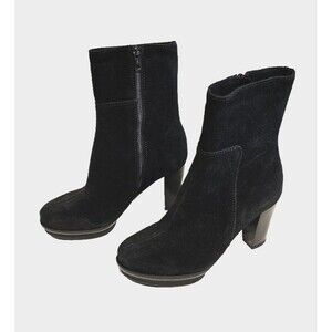 NEW LA CANADIENNE City Dry Suede Waterproof Boots SIZE 5